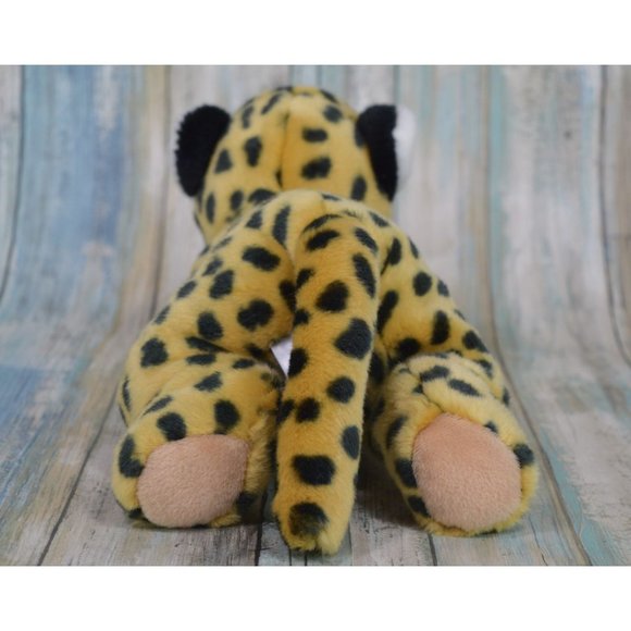 Aurora Cheetah Stuffed Animal 13" Leopard Cub Plush MINT - Picture 5 of 9